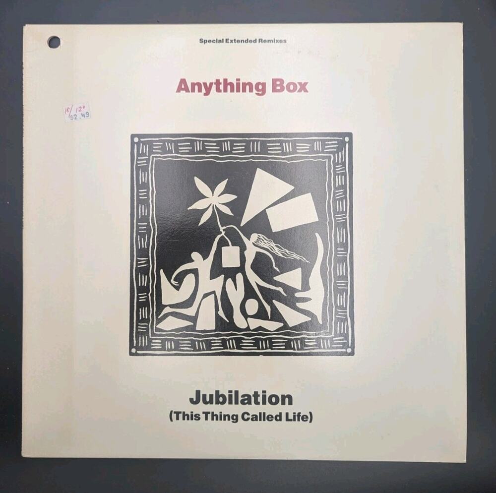 ANYTHING BOX Jubilation This Thing Called Life Vinyl Record 1990